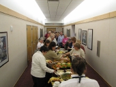 The Lunch Buffet Line